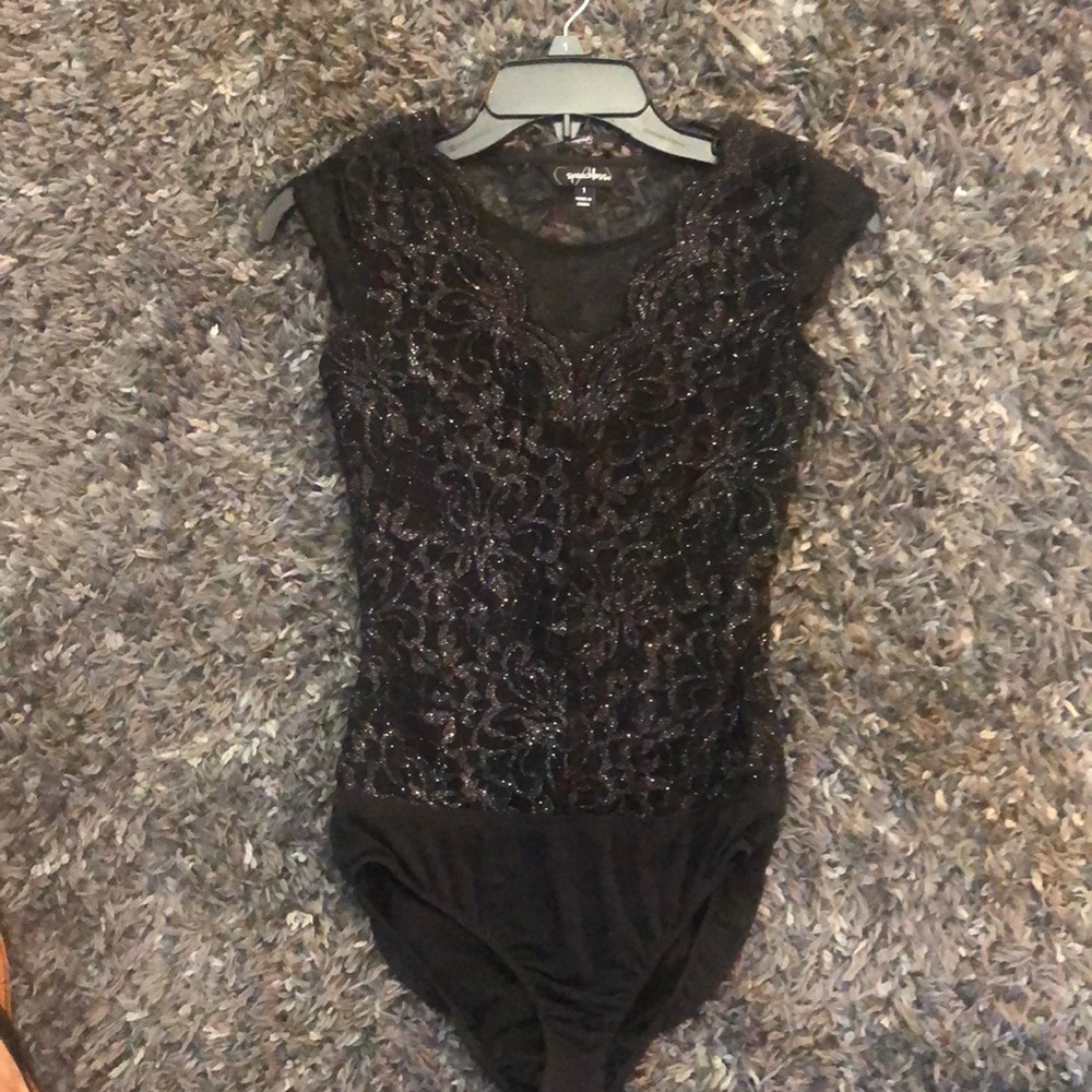 Dressy bodysuit blouse